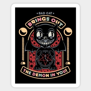 Brings out the demon in you! Sticker